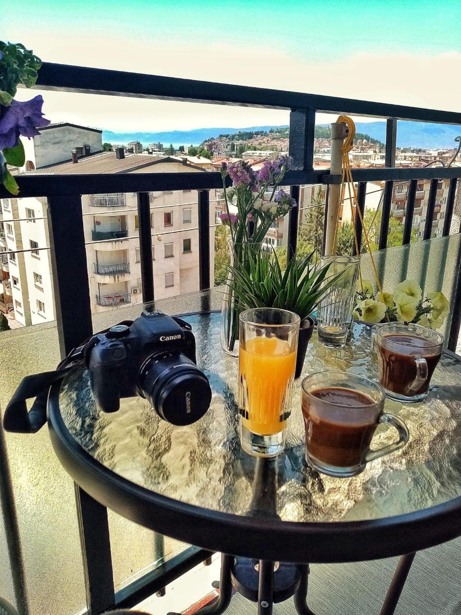 Nadia Apartment Ohrid With Lake View Luaran gambar